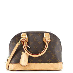 Louis Vuitton Alma Handbag Canvas Bb #228546L17B